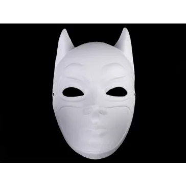 Maszkabáli állarc - 3 fehér Batman (20 db-os csomagolás)