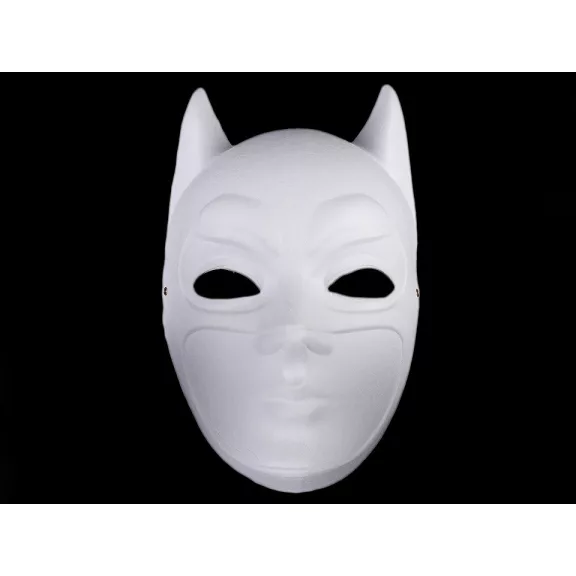 Maszkabáli állarc - 3 fehér Batman (20 db-os csomagolás) Maszkabáli állarc - 3 fehér Batman (20 db-os csomagolás)