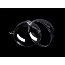 Átlátszó műanyag gömb Ø5 cm 2 részes - Transparent (5 db-os csomagolás)