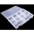 Műanyag rekeszes doboz 6x20x30 cm - Transparent (1 db-os csomagolás) Műanyag rekeszes doboz 6x20x30 cm - Transparent (1 db-os csomagolás)