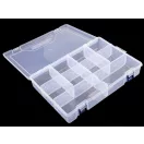 Műanyag rekeszes doboz 6x20x30 cm - Transparent (2 db-os csomagolás) Műanyag rekeszes doboz 6x20x30 cm - Transparent (2 db-os csomagolás)