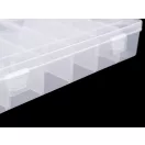 Műanyag rekeszes doboz 12,5x23x4 cm - Transparent (3 db-os csomagolás) Műanyag rekeszes doboz 12,5x23x4 cm - Transparent (3 db-os csomagolás)