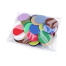 Filc / karika Ø4 cm félkésztermék - mix (700 db-os csomagolás)