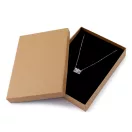 Ékszeres doboz 12x16 cm - természetes barna (12 db-os csomagolás) Ékszeres doboz 12x16 cm - természetes barna (12 db-os csomagolás)