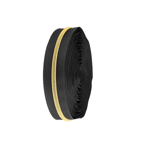 Spirálcipzár No 5 fényes fogakkal méteranyag