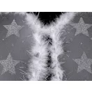 Angyal szárny tollakkal és glitteres csillaggal - fehér (4 db-os csomagolás) Angyal szárny tollakkal és glitteres csillaggal - fehér (4 db-os csomagolás)