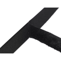 Alacsony profilú tépőzár vágot szélessége 20 mm finom