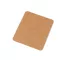 Papír kártya brosson 6,2x7,5 cm - 2 természetes barna (20 db-os csomagolás)