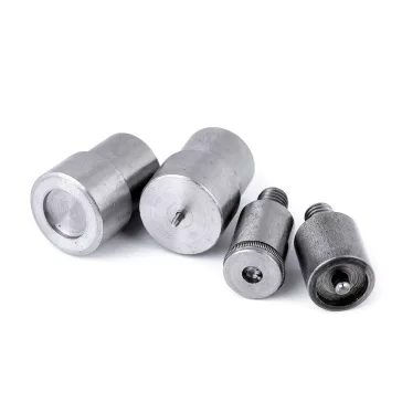   Dugattyú fém, sárgaréz és rozsdamentes acél gombokhoz Ø10 mm - 1 (Ø10 mm) nikkel (3 szett)