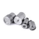 Dugattyú fém, sárgaréz és rozsdamentes acél gombokhoz Ø10 mm - 1 (Ø10 mm) nikkel (3 szett) Dugattyú fém, sárgaréz és rozsdamentes acél gombokhoz Ø10 mm - 1 (Ø10 mm) nikkel (3 szett)