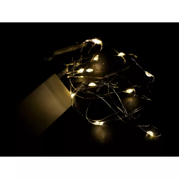 Led világítás elemre és dekorációra - fehér meleg (1 db-os csomagolás) Led világítás elemre és dekorációra - fehér meleg (1 db-os csomagolás)