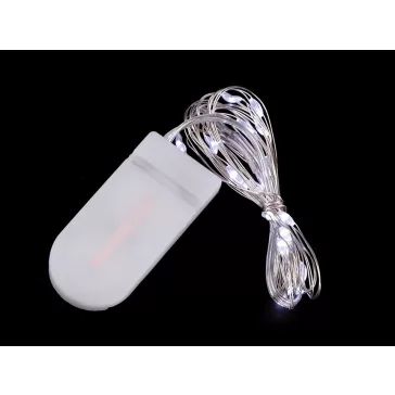   Led világítás elemre és dekorációra - fehér meleg (1 db-os csomagolás)