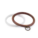 Hímzőkeret / karika akasztós Ø9 cm - barna (10 db-os csomagolás) Hímzőkeret / karika akasztós Ø9 cm - barna (10 db-os csomagolás)
