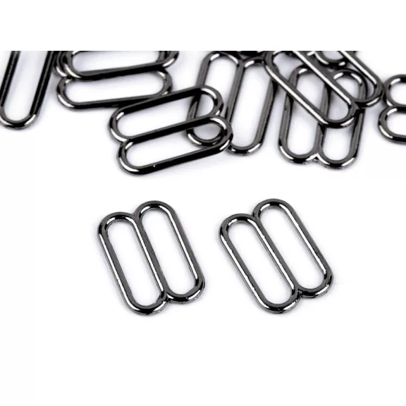 Ruhacsipesz és gyűrű / pillangó szélessége 12 mm fém - 2 nikkel fekete (20 db-os csomagolás) Ruhacsipesz és gyűrű / pillangó szélessége 12 mm fém - 2 nikkel fekete (20 db-os csomagolás)