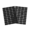 Tépőzár öntapadós téglalap 15x25 mm - 2 fekete (1 lap)