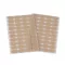 Tépőzár öntapadós téglalap 15x25 mm - 3 bézs (1 lap)