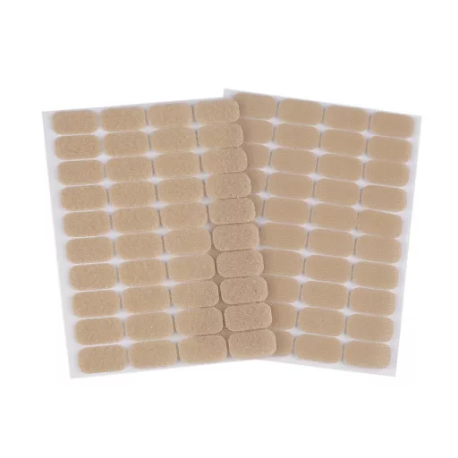 Tépőzár öntapadós téglalap 15x25 mm