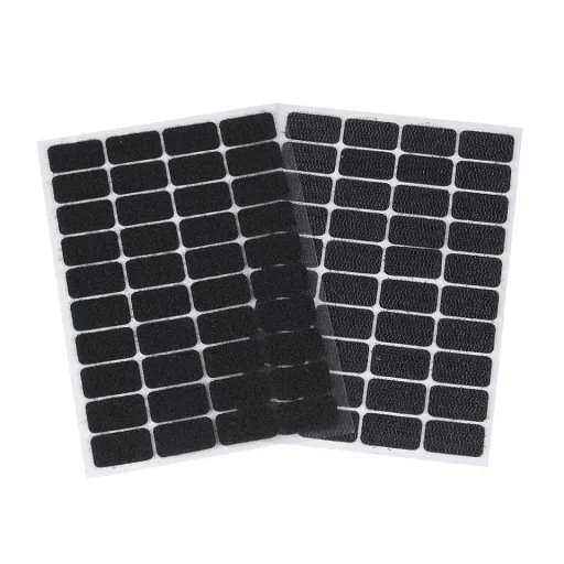 Tépőzár öntapadós téglalap 15x25 mm
