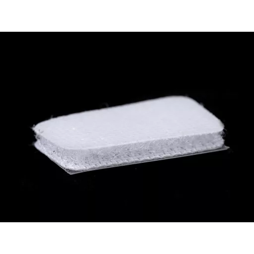 Tépőzár öntapadós téglalap 15x25 mm