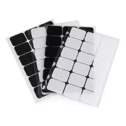 Tépőzár öntapadós téglalap 25x32 mm