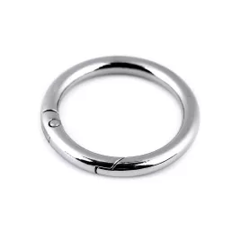   Karabiner gömbölyű táskára való / karika kulcsra Ø32 mm