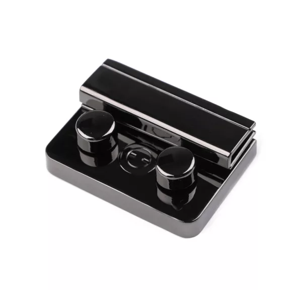 Fém táska zár 32x46 mm kapocs - 3 nikkel fekete (1 szett) Fém táska zár 32x46 mm kapocs - 3 nikkel fekete (1 szett)