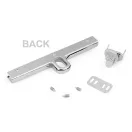 Táska zár - 1 - 25 x 96 mm nikkel (20 szett)