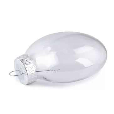   Bortnyi díszítésre - szív, medál - 2 Transparent medalion (24 db-os csomagolás)