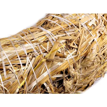 Szalma koszorú Ø50 cm - természeti (1 db-os csomagolás)
