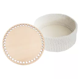 Horgolható fa alap / kosár készítésre Ø20 cm