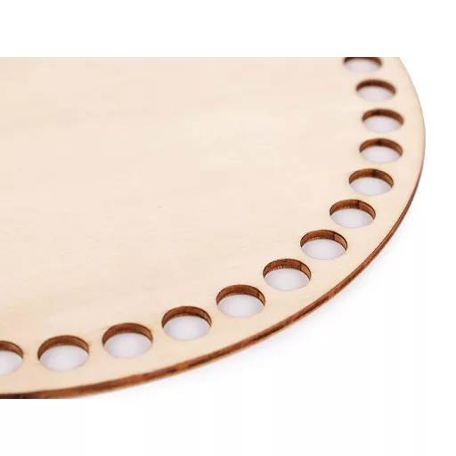 Horgolható fa alap / kosár készítésre Ø20 cm