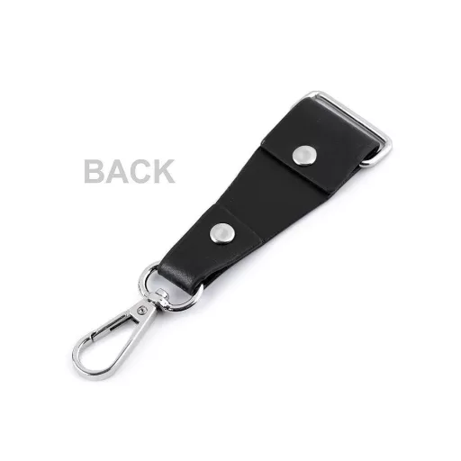 Karabiner hosszabbítással táskára / kulcsra szélessége 30 mm
