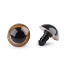 Biztonsági szem Ø20 mm - 2 sötét bézs (4 szett)