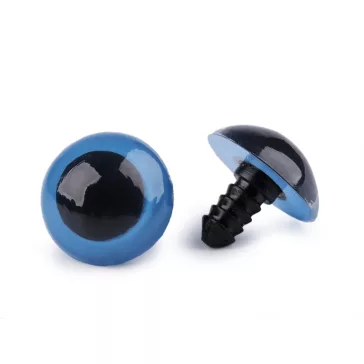 Biztonsági szem Ø20 mm - 3 kék (4 szett)