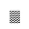 Papír zacskó chevron, pöttyök 10x14 cm - 1 fehér-fekete chevron (100 db-os csomagolás)