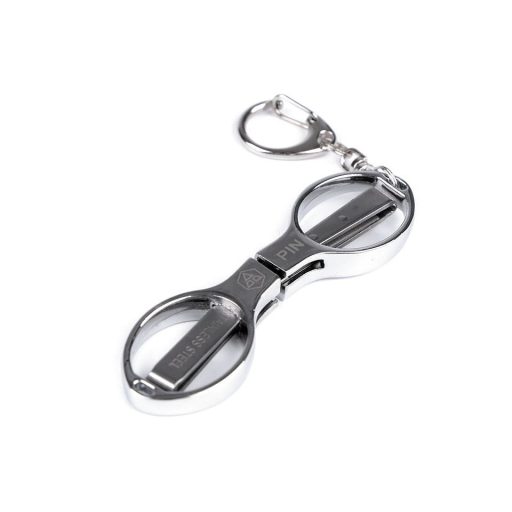 Olló PIN összecsukható, karabinerrel hossza 9,5 cm repűlők