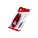 Szálvágó PIN nagyon éles csiptetőolló hossza 11 cm - sötétpiros (4 kártya) Szálvágó PIN nagyon éles csiptetőolló hossza 11 cm - sötétpiros (4 kártya)