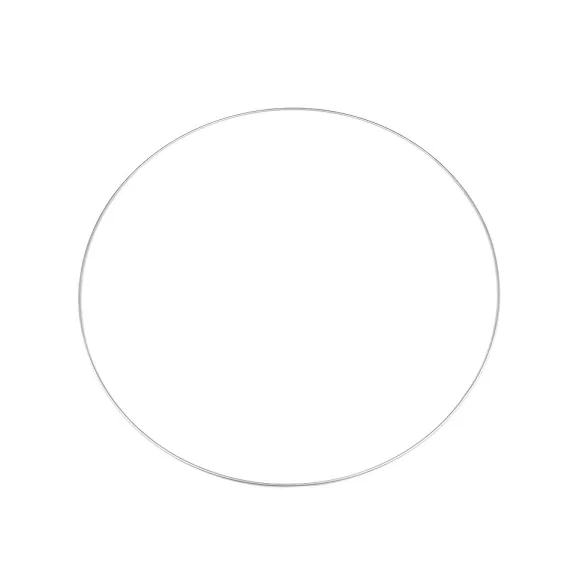 Fém karika Ø60 cm lakkozott - 2 ezüst (1 db-os csomagolás) Fém karika Ø60 cm lakkozott - 2 ezüst (1 db-os csomagolás)