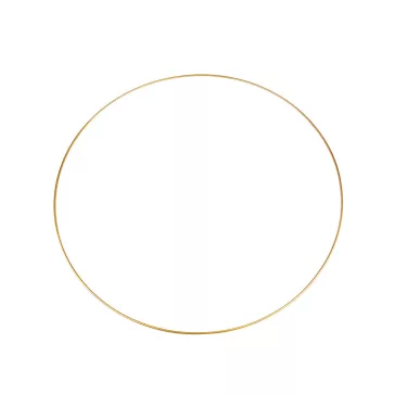  Fém karika Ø60 cm lakkozott - 3 arany (3 db-os csomagolás)