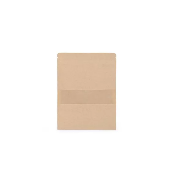 Papír zacskó nyílással , kicsi - 1 (10 x 15 cm) természetes közepes (50 db-os csomagolás) Papír zacskó nyílással , kicsi - 1 (10 x 15 cm) természetes közepes (50 db-os csomagolás)
