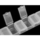 Műanyag rekeszes doboz / tároló 1,8x3,4x15 cm - Transparent (20 db-os csomagolás) Műanyag rekeszes doboz / tároló 1,8x3,4x15 cm - Transparent (20 db-os csomagolás)