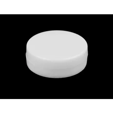 Lapos csörgő Ø30 mm - fehér (100 db-os csomagolás)