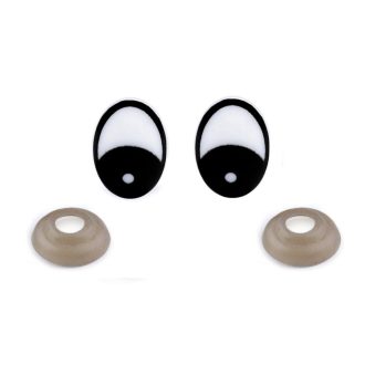 Biztosnágos szemek 16x21 mm