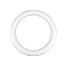 Hungarocell koszorú Ø35 cm - fehér (10 db-os csomagolás)
