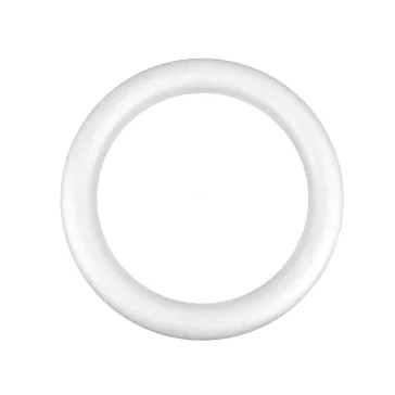 Hungarocell koszorú Ø35 cm - fehér (10 db-os csomagolás)