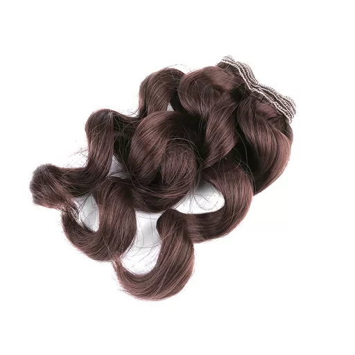 Paróka / babahaj 25 cm hullámos