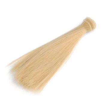Paróka / babahaj 20 cm - 1 szőke (9 db-os csomagolás)