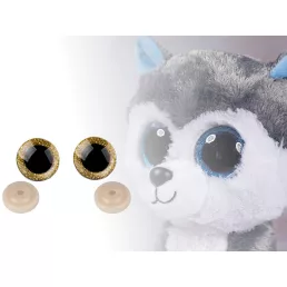 Biztonsági szemek glitterrel Ø25 mm