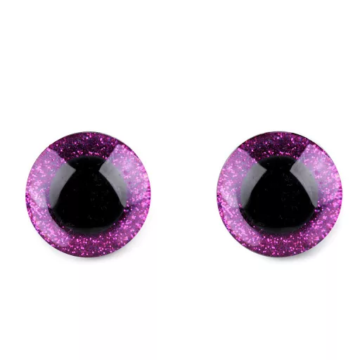 Biztonsági szemek glitterrel Ø25 mm