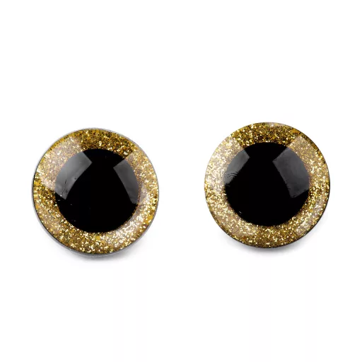 Biztonsági szemek glitterrel Ø25 mm